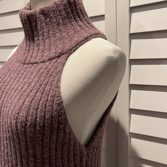 Free People NWT Claude Dress in Brandy Wine Combo. - Picture 7 of 11